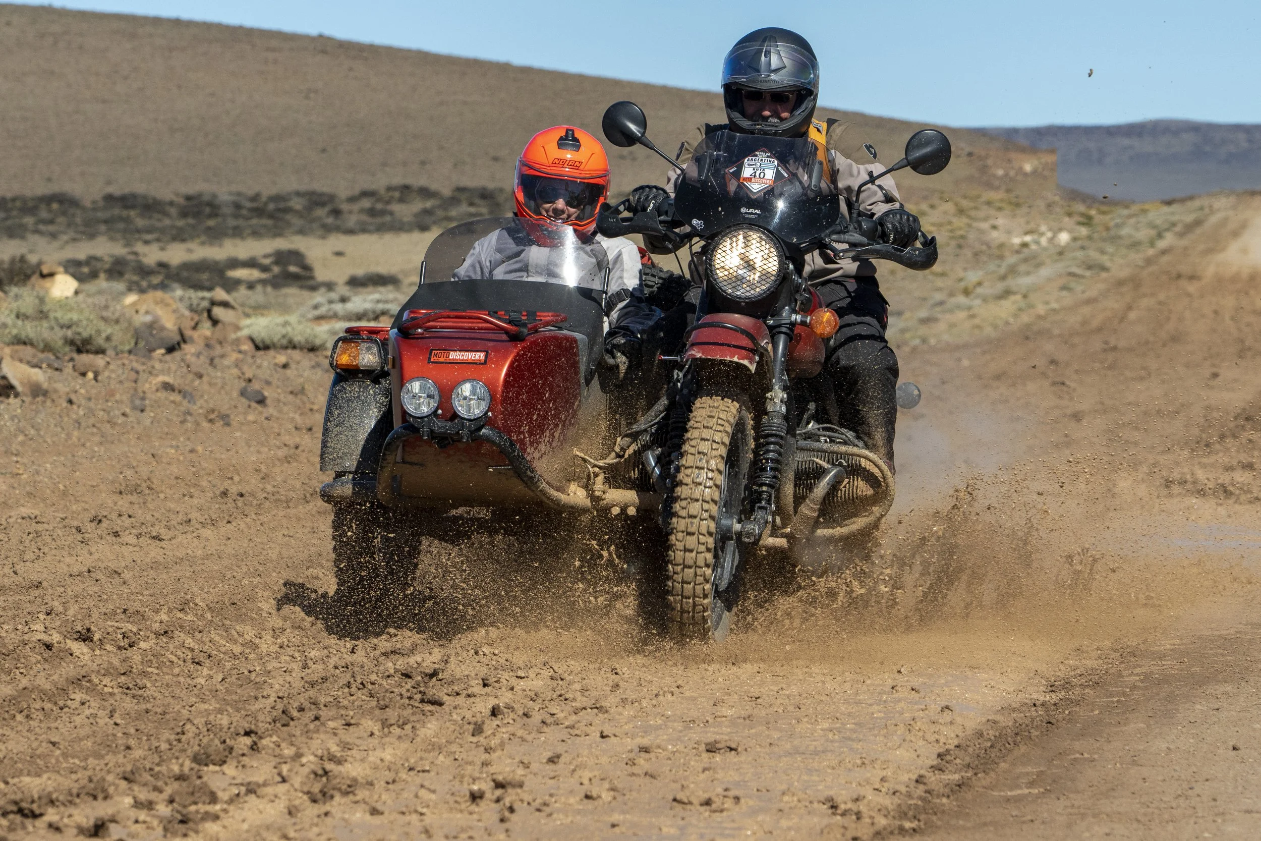Ural motorcycle off online road